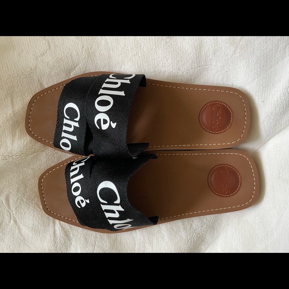 Chloe Woody Sandal Size 41